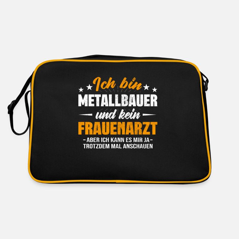 Metallbauer Retro Tasche