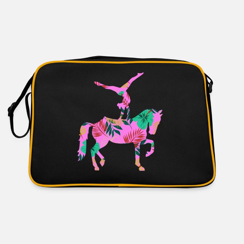 Voltigieren Retro Tasche