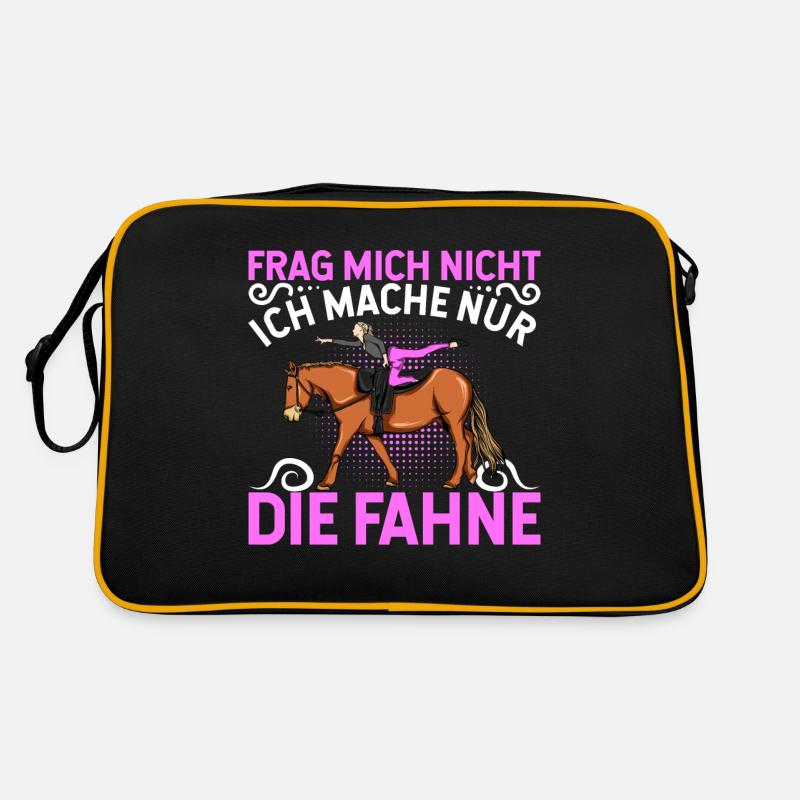 Voltigieren Retro Tasche