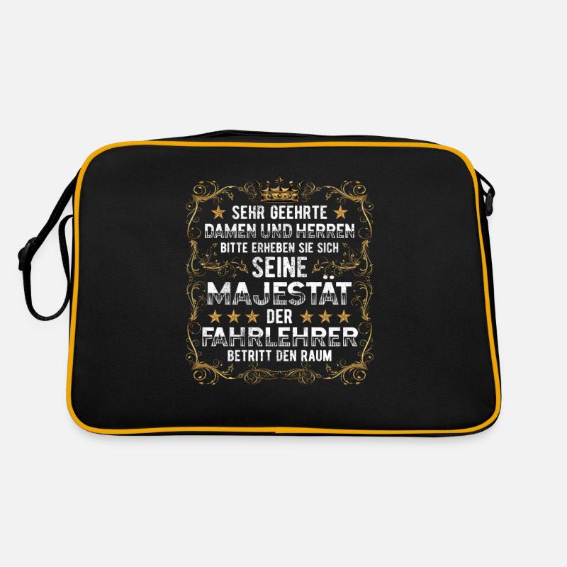 Fahrlehrer Retro Tasche