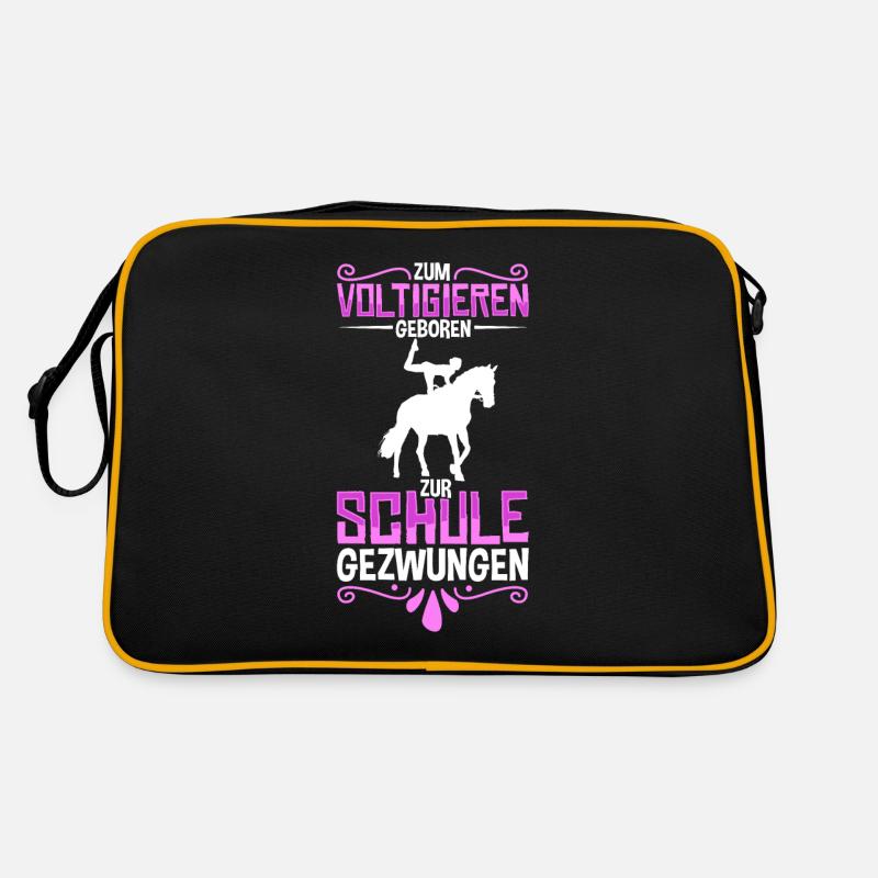 Voltigieren Retro Tasche