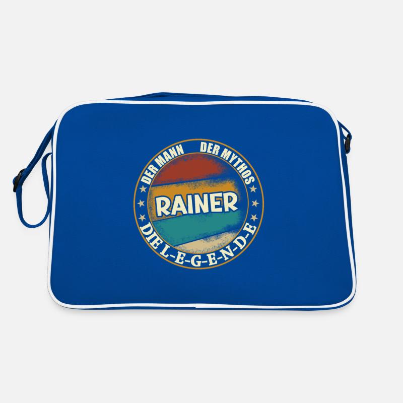 Rainer Vorname Name Geburtstag Retro Tasche
