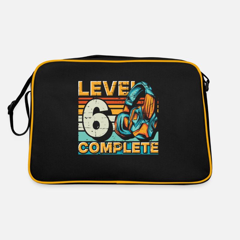 Gaming Birthday Level 6 Complete pour les joueurs. Sac Retro