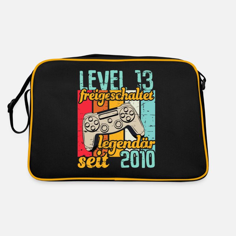Level 13 freigeschaltet legendär seit 2010 Retro Tasche