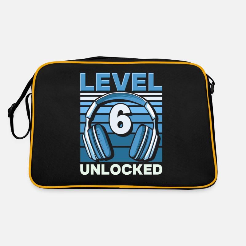 Niveau 6 Jeu d’anniversaire de jeu débloqué Sac Retro