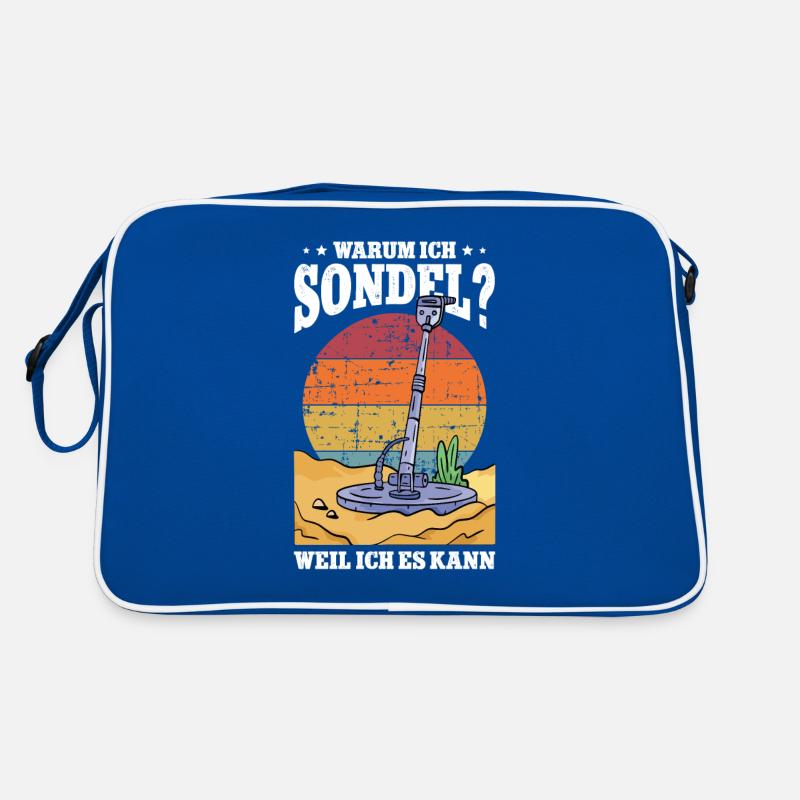 Sondeln Sondel Metalldetektor Schatzsuche Retro Tasche