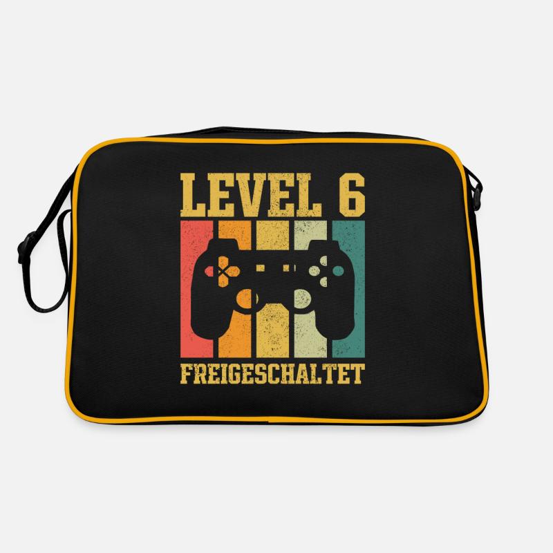 Level 6 freigeschaltet Retro Tasche