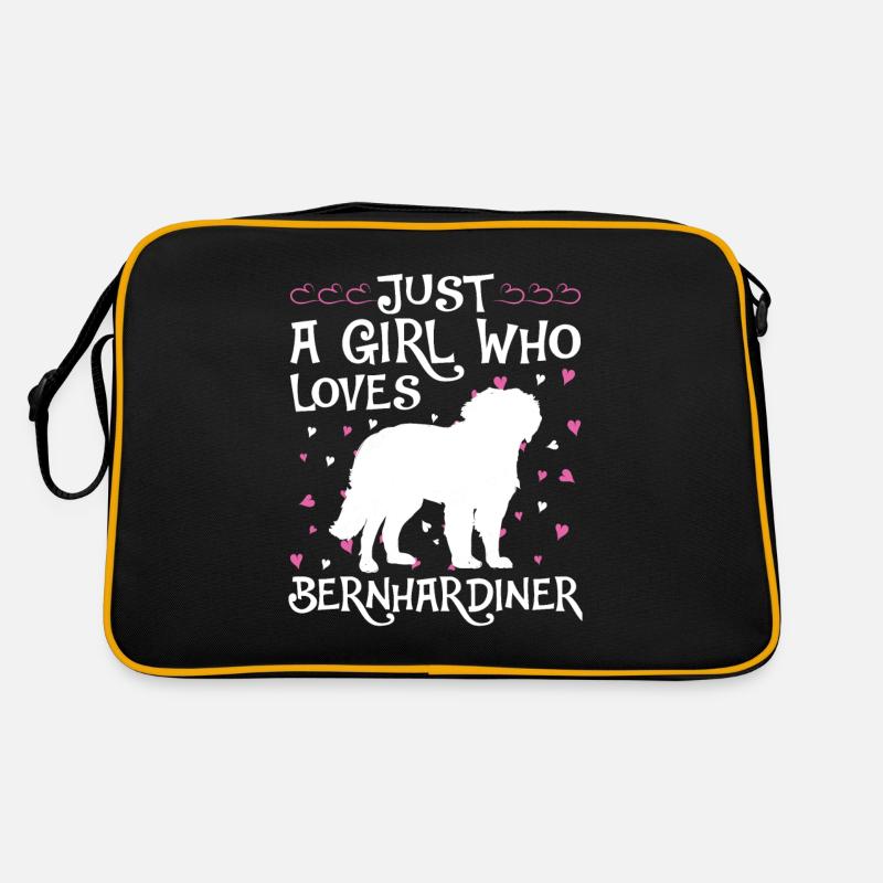 Chiens cadeaux Saint-Bernard Sac Retro