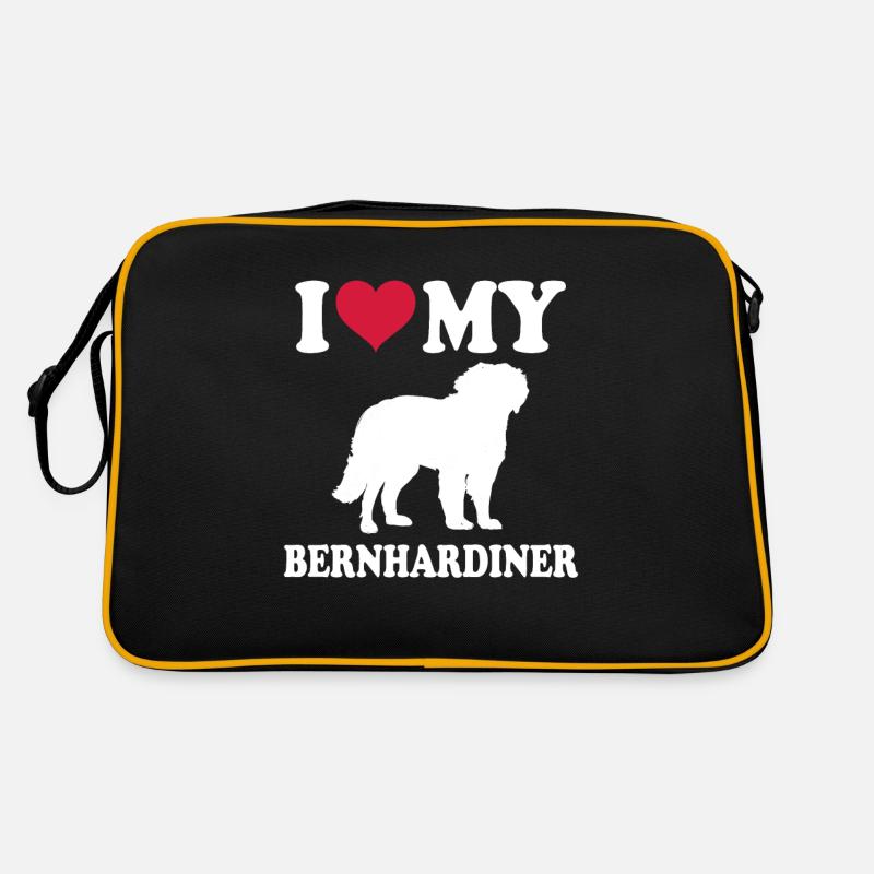 Chiens cadeaux Saint-Bernard Sac Retro