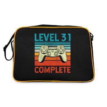 Level 31 Complete - Retro Bag - black/gold - Back