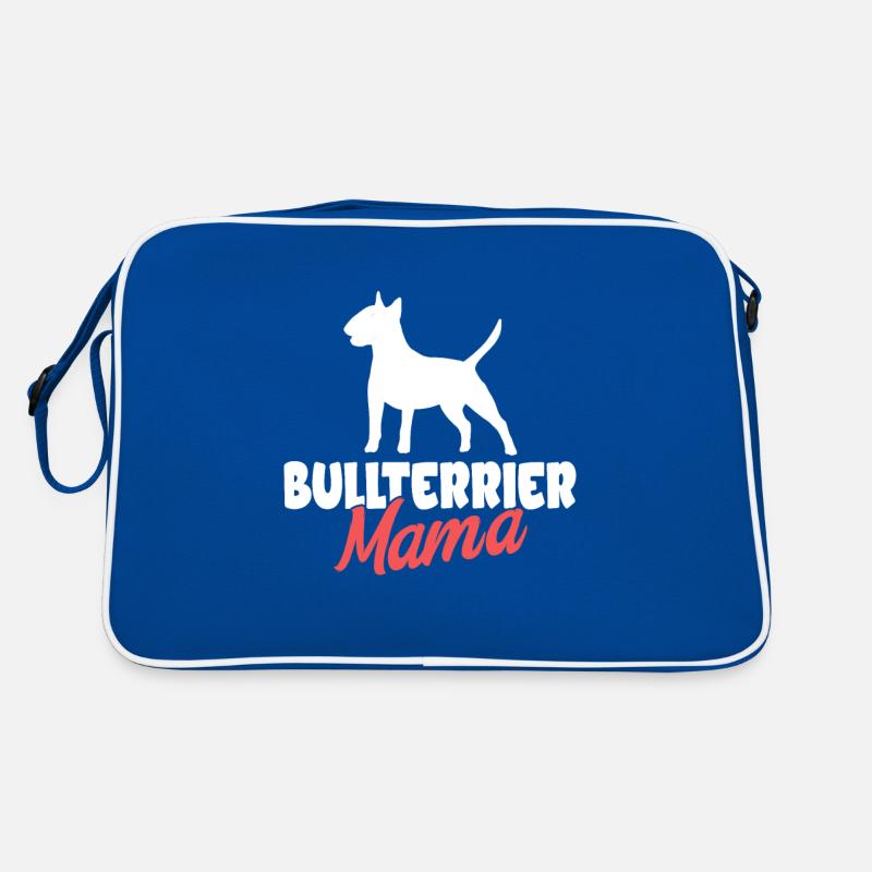 Bullterrier Geschenk Hunde Retro Tasche