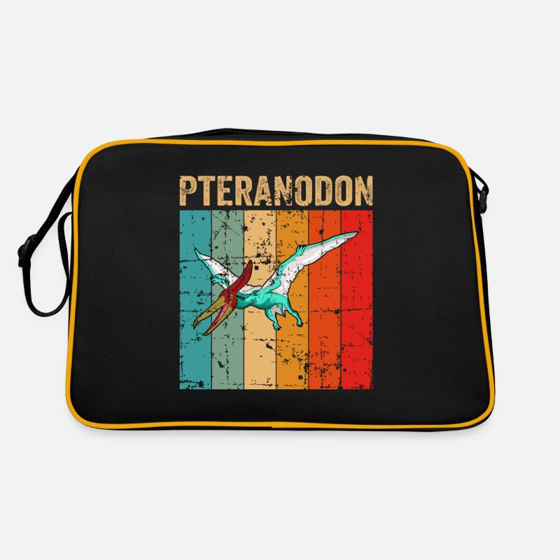 Pteranodon Dinosaurier Kinder Dino Geschenk Retro Tasche