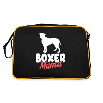 Propriétaire de chien boxeur allemand - Sac Retro - noir/or - Dos