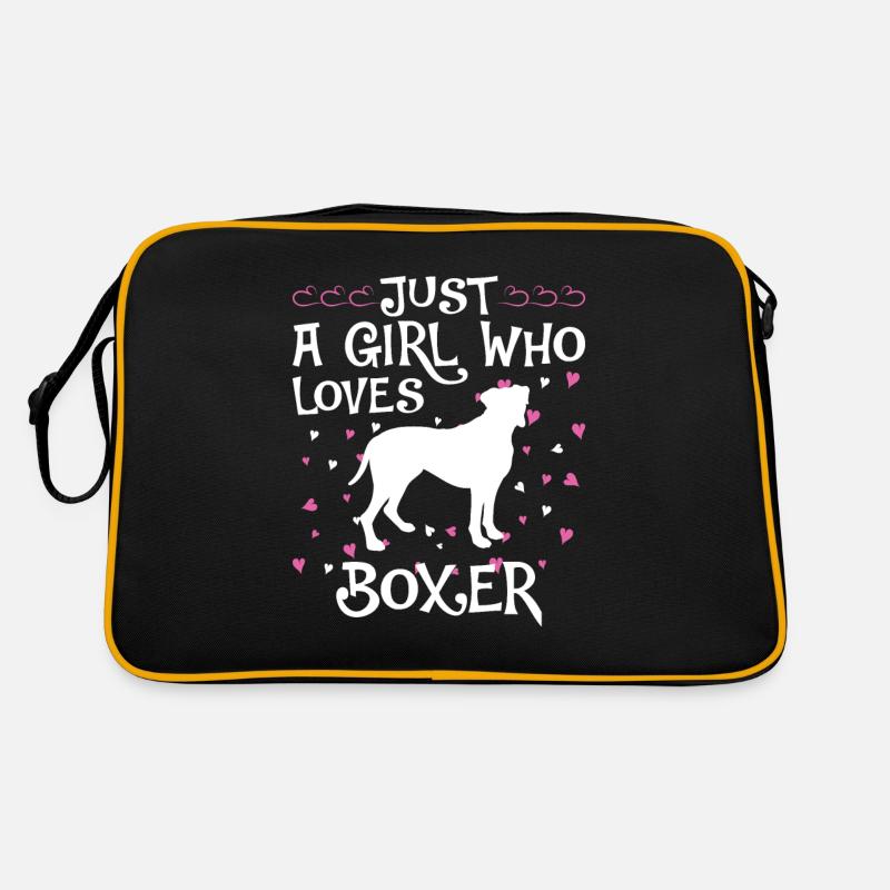 Propriétaire de chien boxeur allemand Sac Retro