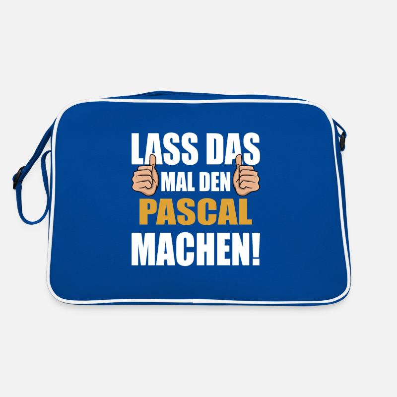 Lass das mal den Pascal machen Retro Tasche