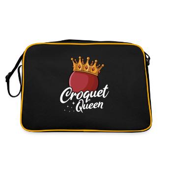 Croquet - Sac Retro - noir/or - Dos
