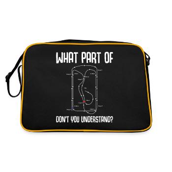 Croquet - Retro Bag - black/gold - Back
