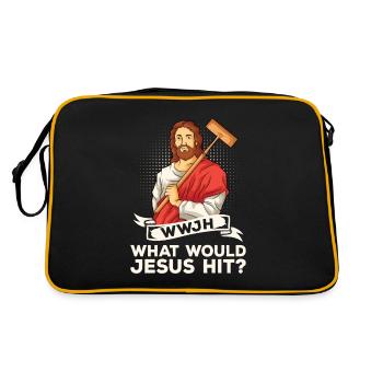 Croquet - Retro Bag - black/gold - Back