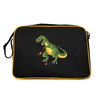 Croquet - Sac Retro - noir/or - Dos