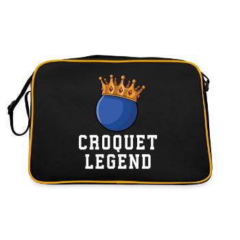 Croquet - Retro Bag - black/gold - Back