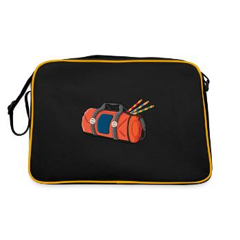 Croquet - Retro Bag - black/gold - Back