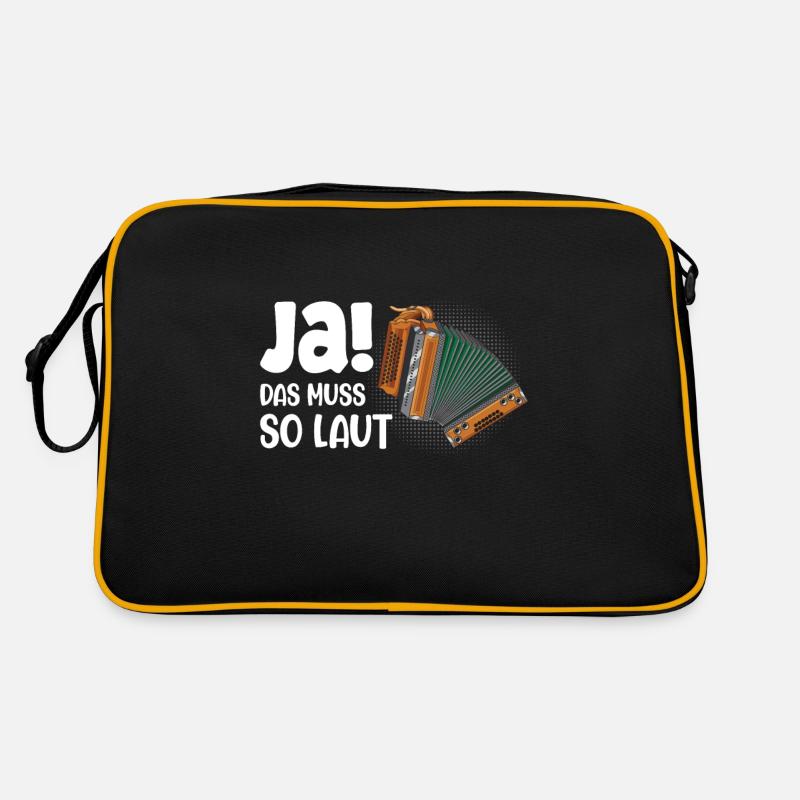 Steirische Harmonika Quetschn Ziachorgel Retro Tasche