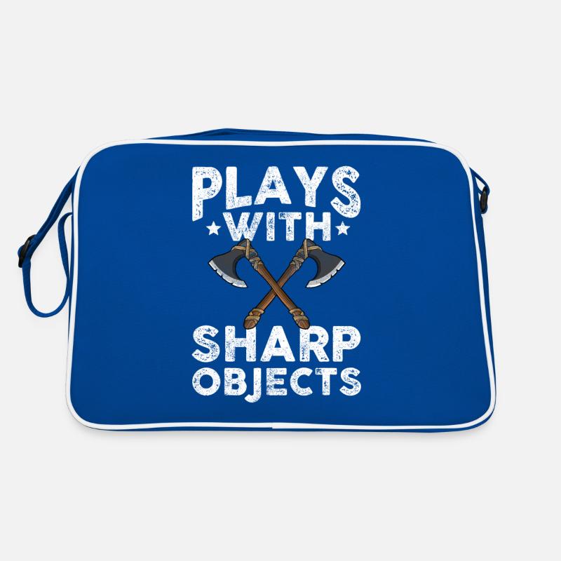 Axt Werfen Retro Tasche