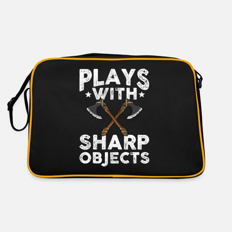 Lancer une hache Sac Retro