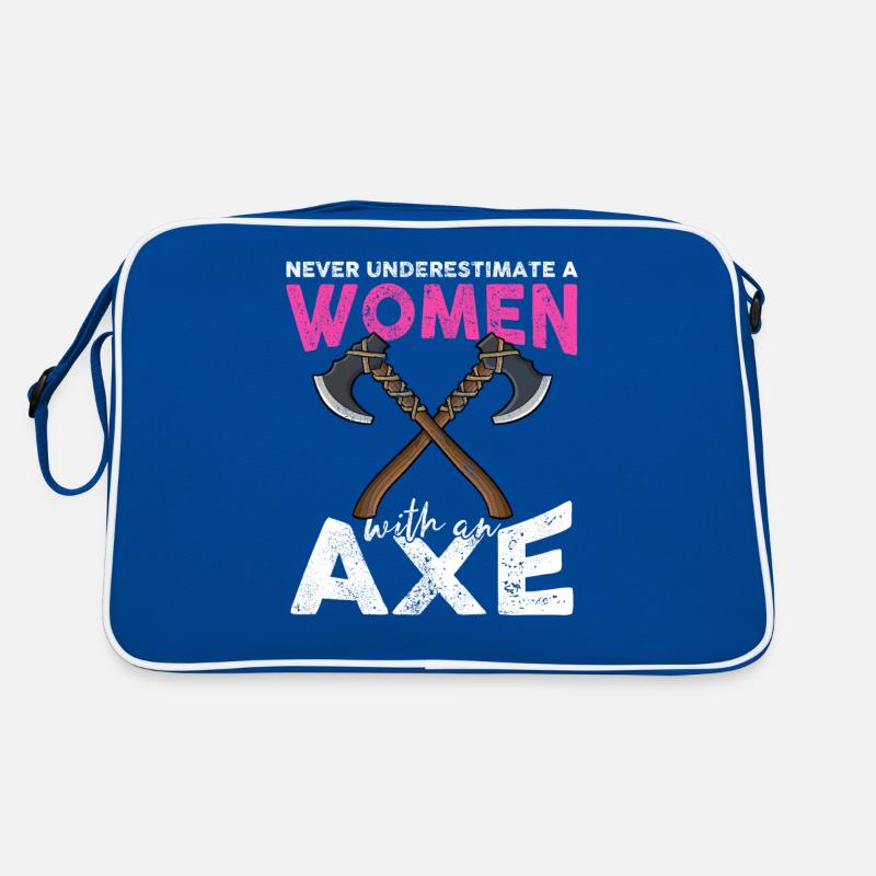 Axt Werfen Retro Tasche