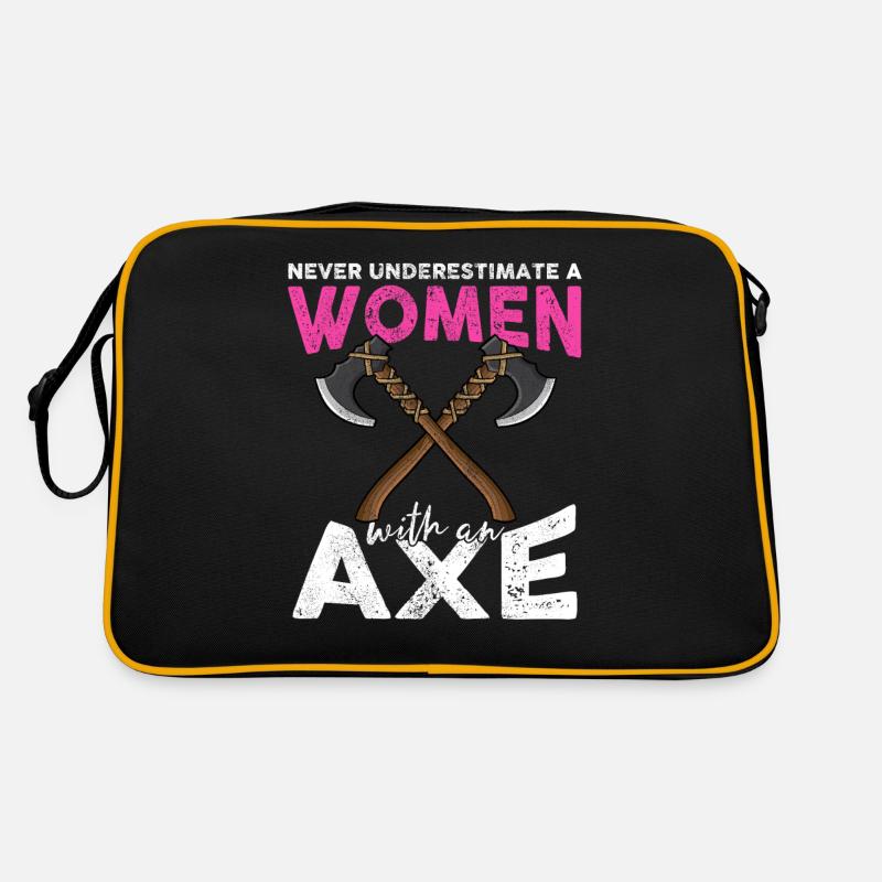 Lancer une hache Sac Retro