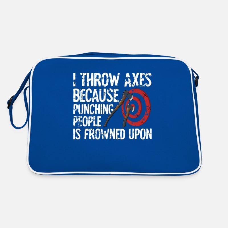 Lancer une hache Sac Retro