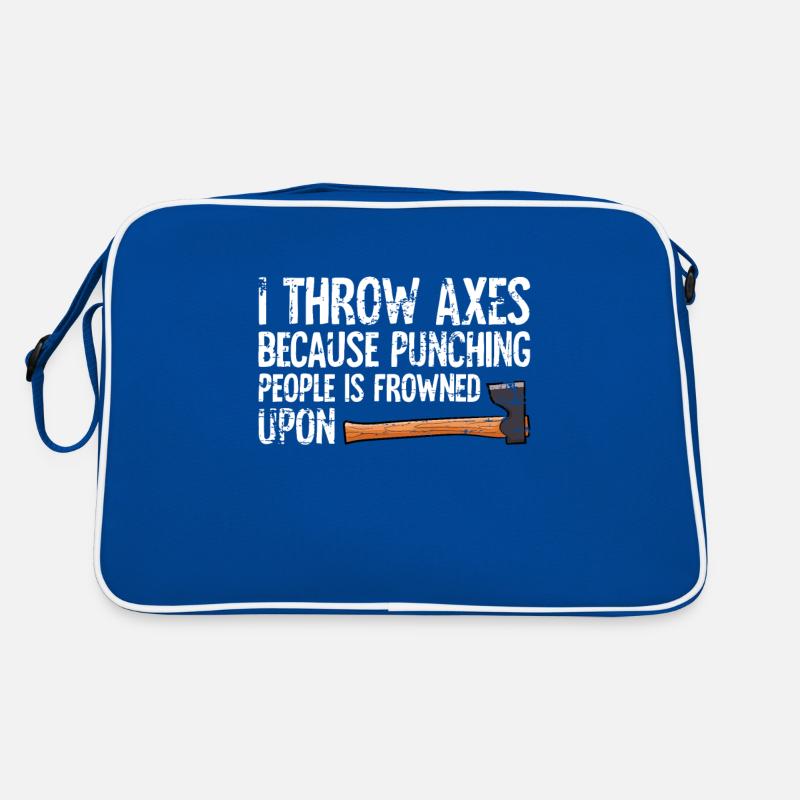 Axt Werfen Retro Tasche
