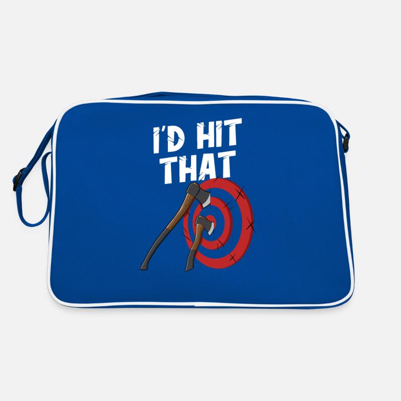 Lancer une hache Sac Retro