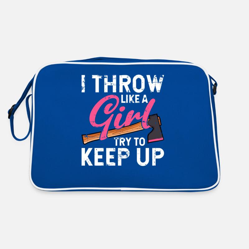 Axt Werfen Retro Tasche