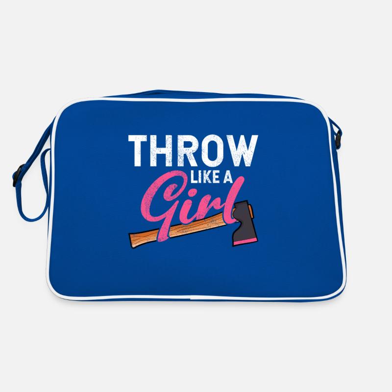 Axt Werfen Retro Tasche