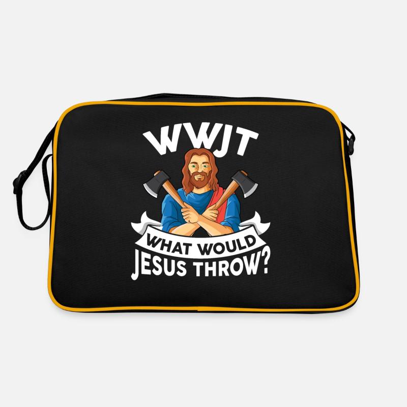 Axt Werfen Retro Tasche