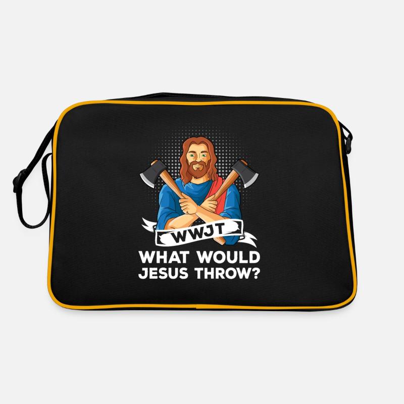 Axt Werfen Retro Tasche