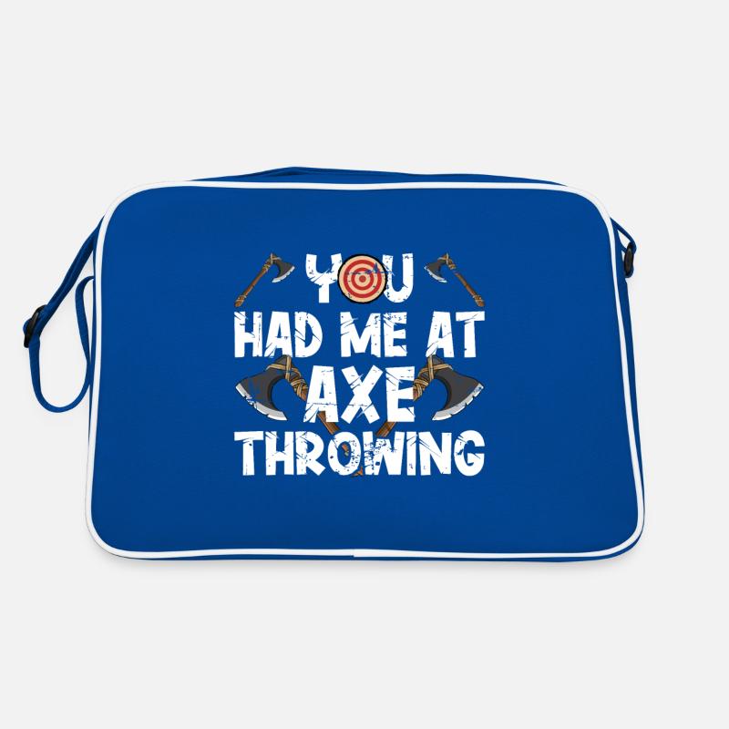 Lancer une hache Sac Retro