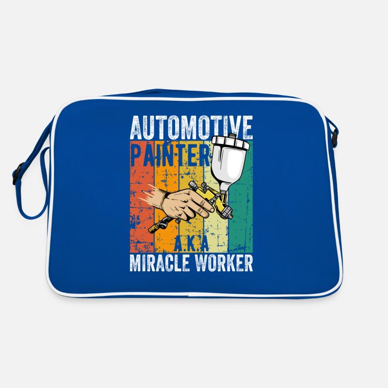 Auto Body Painter Auto Maler Sprayer Retro Tasche