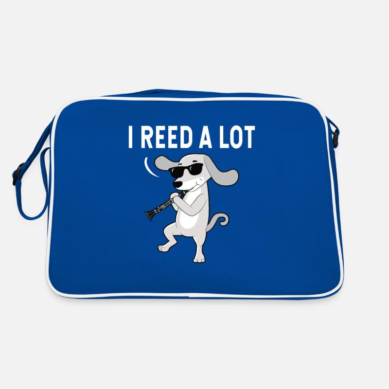Clarinet Player Orchestra Musicians Retro Bag