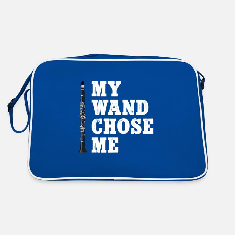 Clarinet Player Orchestra Musicians Retro Bag