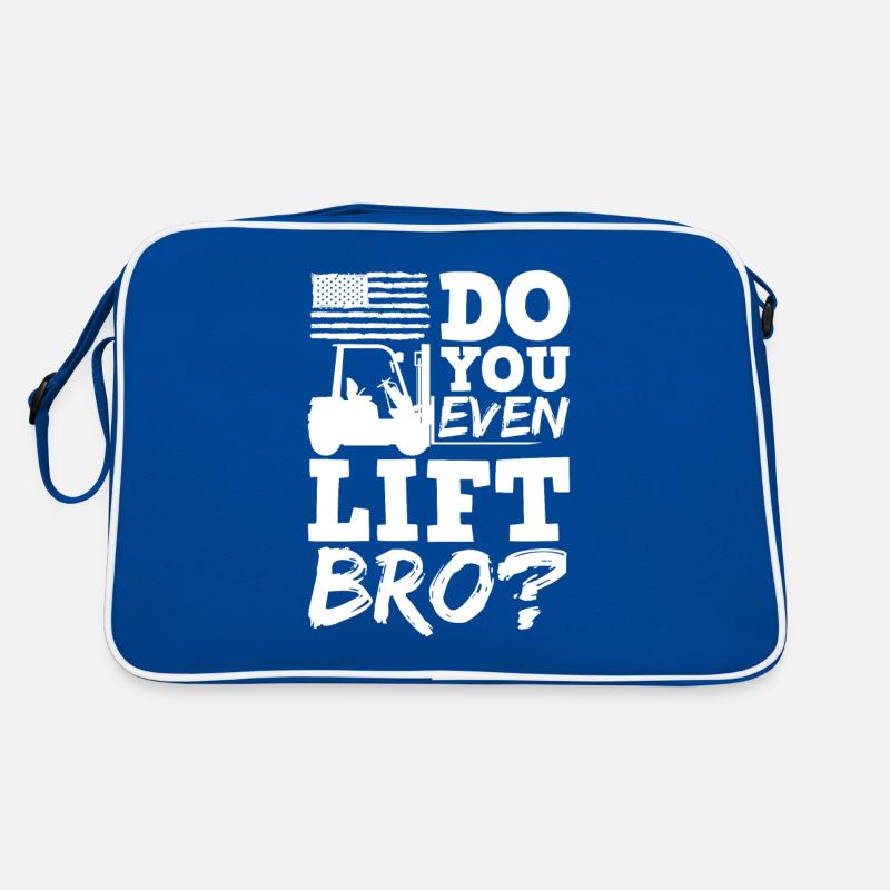 Gabelstapler Retro Tasche