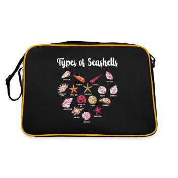 Espèces de moules - Sac Retro - noir/or - Dos