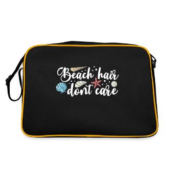 Collecting shells - Retro Bag - black/gold - Back