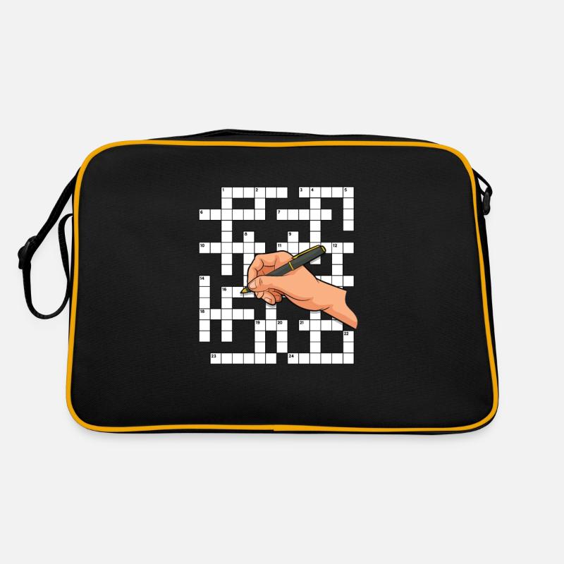 Solve crossword puzzles Retro Bag