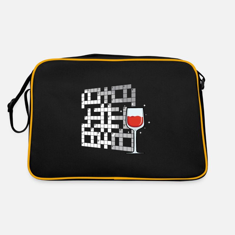 Solve crossword puzzles Retro Bag