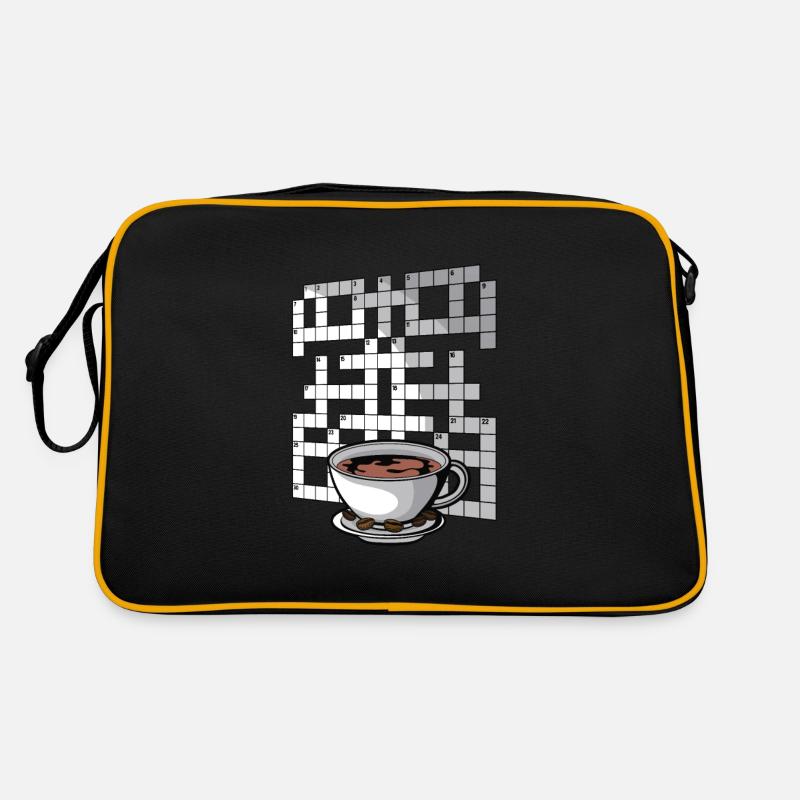 Solve crossword puzzles Retro Bag