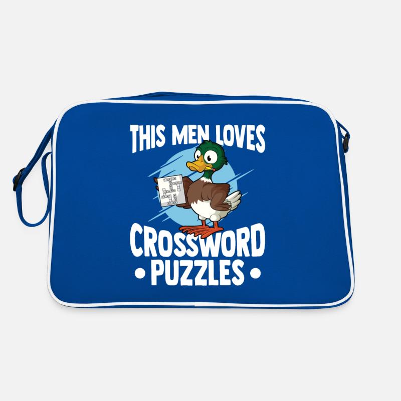 Solve crossword puzzles Retro Bag