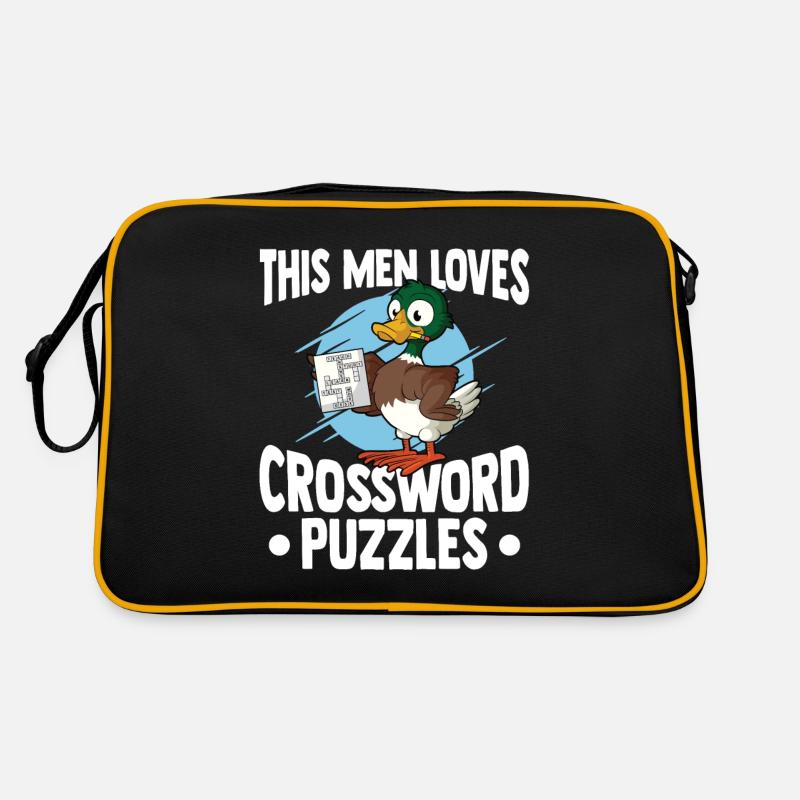 Solve crossword puzzles Retro Bag