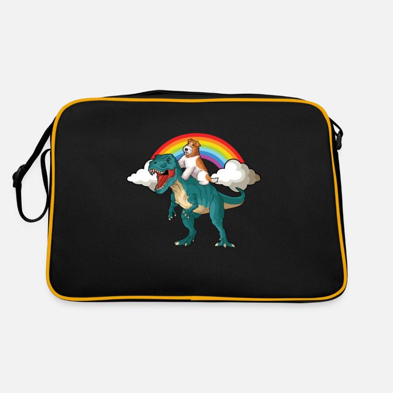 Drahthaar Foxterrier Hund Retro Tasche